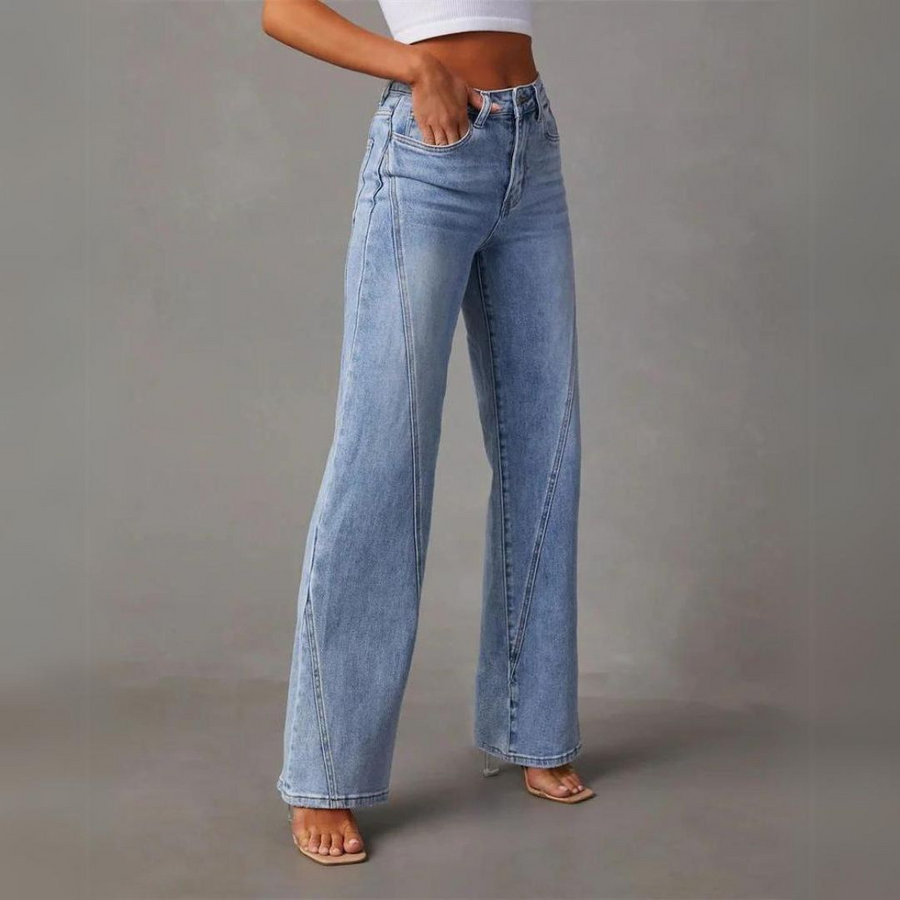 SVEA | WEITE JEANS MIT HOHER TAILLE