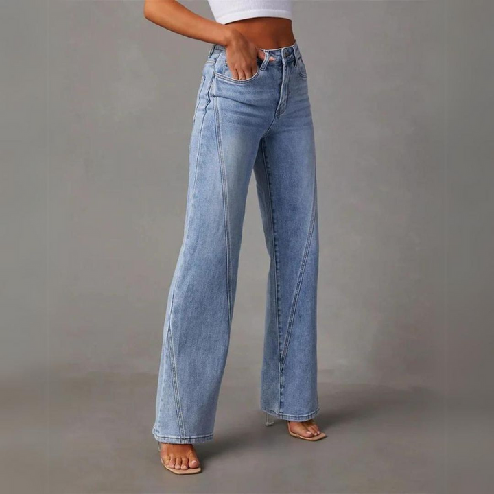 SVEA | WEITE JEANS MIT HOHER TAILLE