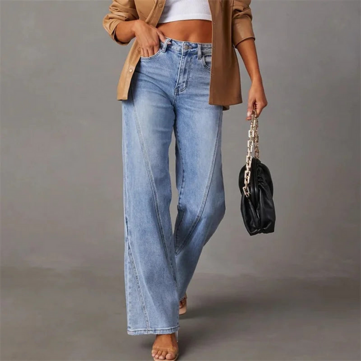 SVEA | WEITE JEANS MIT HOHER TAILLE