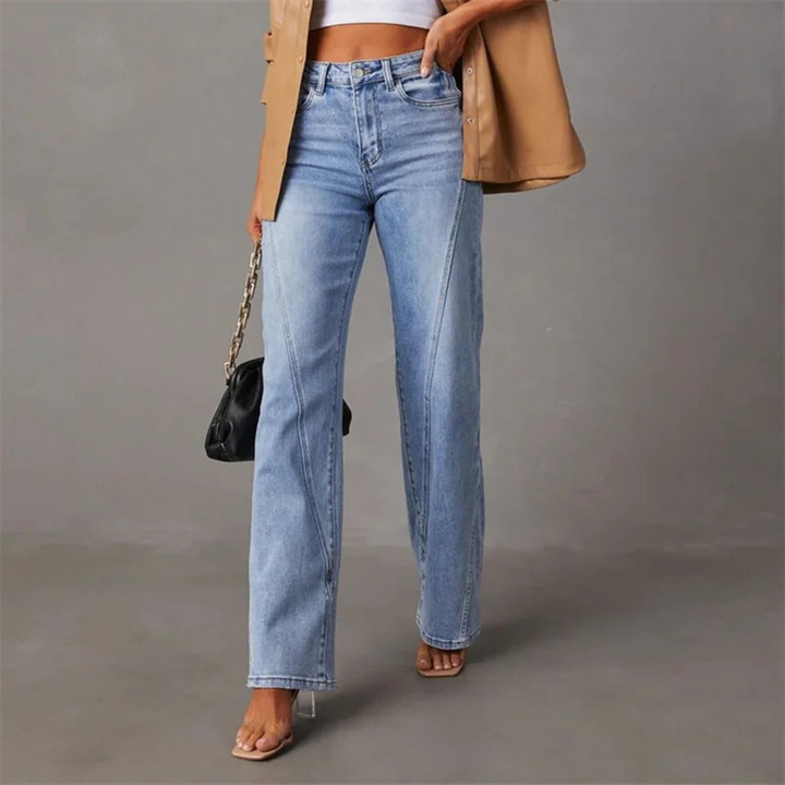 SVEA | WEITE JEANS MIT HOHER TAILLE