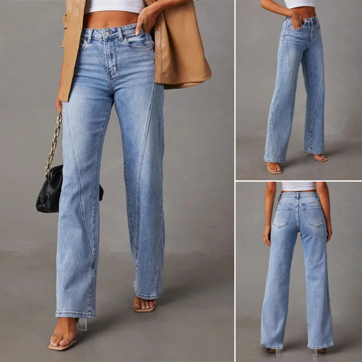 SVEA | WEITE JEANS MIT HOHER TAILLE