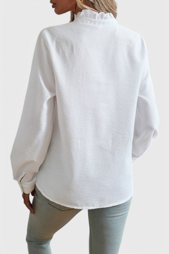 SVEA | Stilvolle Volantbluse