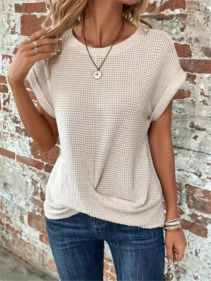 Jane | Casual Waffle-Knit Shirt