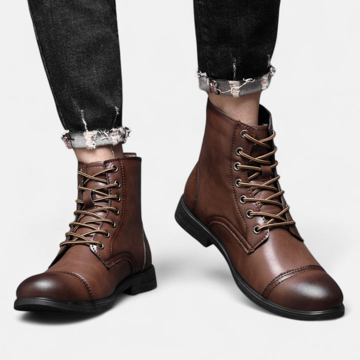 SVEA | Elegante Herrenstiefel aus Kunstleder