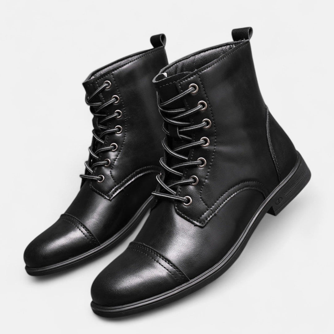 SVEA | Elegante Herrenstiefel aus Kunstleder