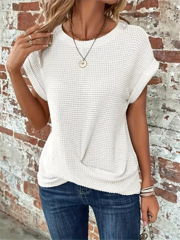 Jane | Casual Waffle-Knit Shirt
