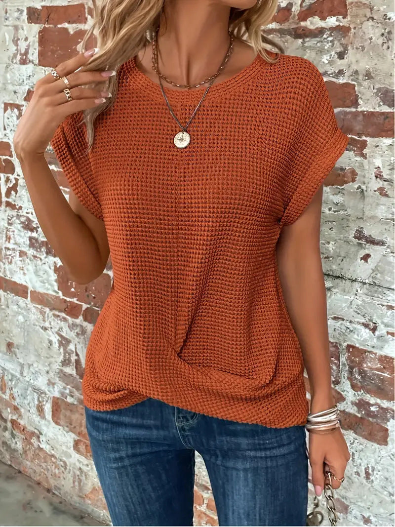 Jane | Casual Waffle-Knit Shirt