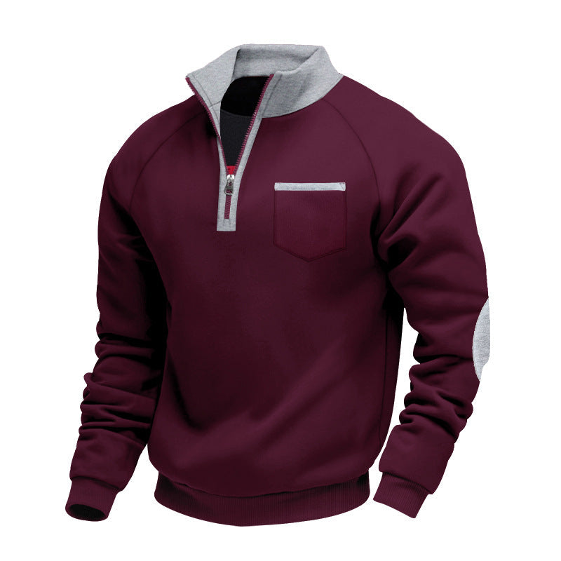 SVEA | Herren-Fleece-Half-Zip-Pullover