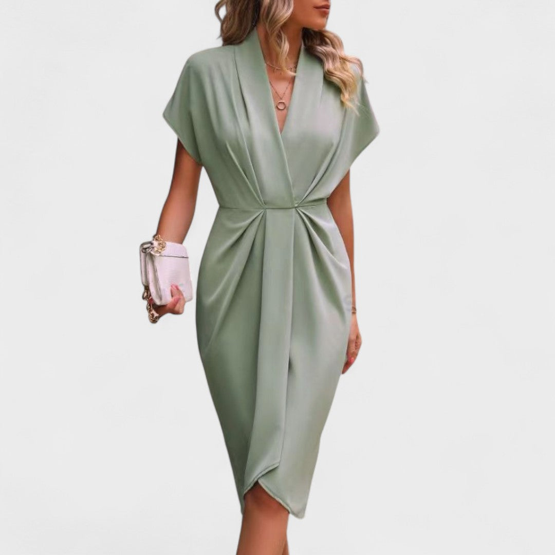 Tiana - Elegant Midi Dress