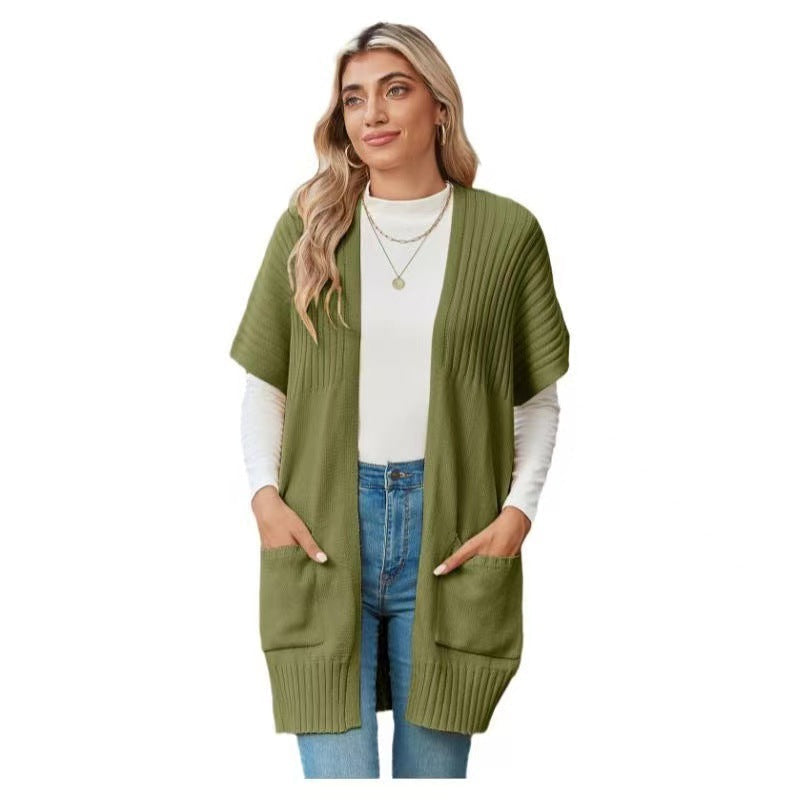 SVEA | Cameron Leichter Strick-Cardigan mit Offener Front