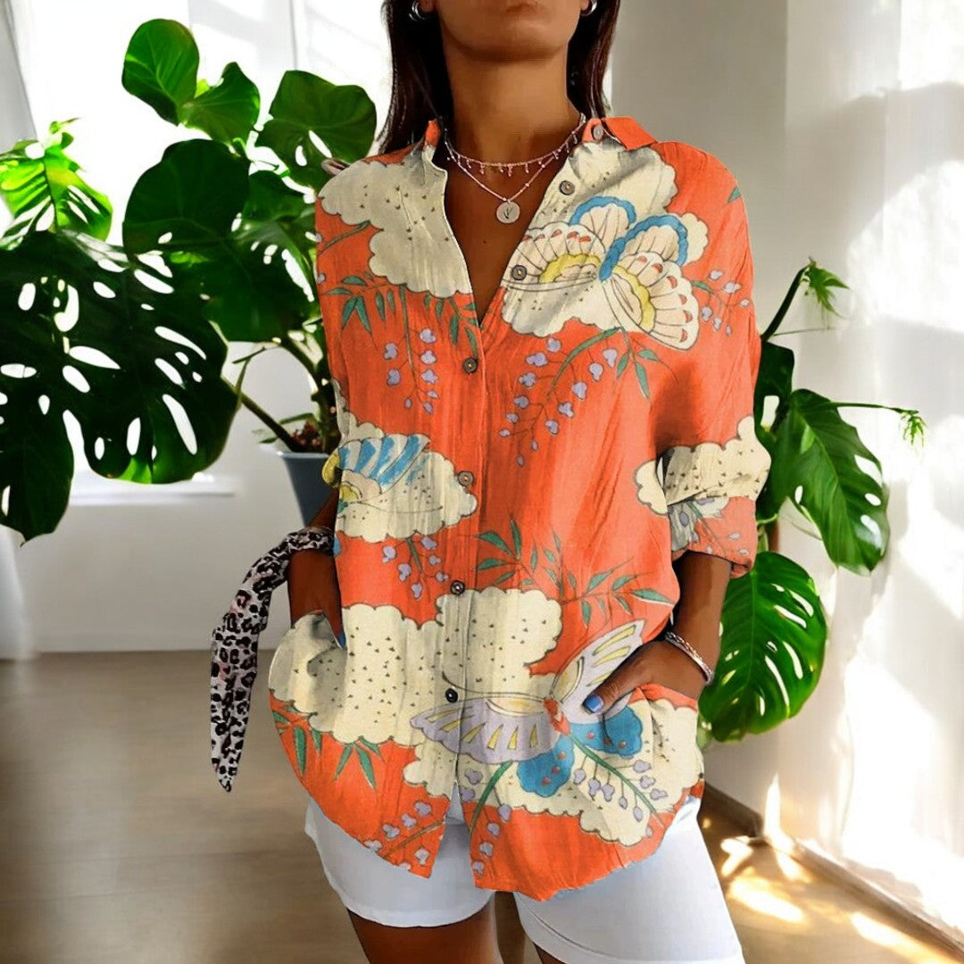 SVEA | Stylische Bluse mit Blumenmuster