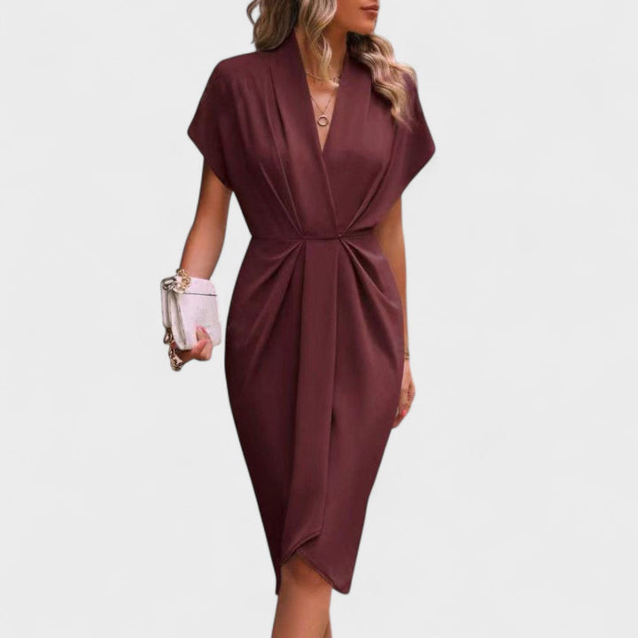 Tiana - Elegant Midi Dress
