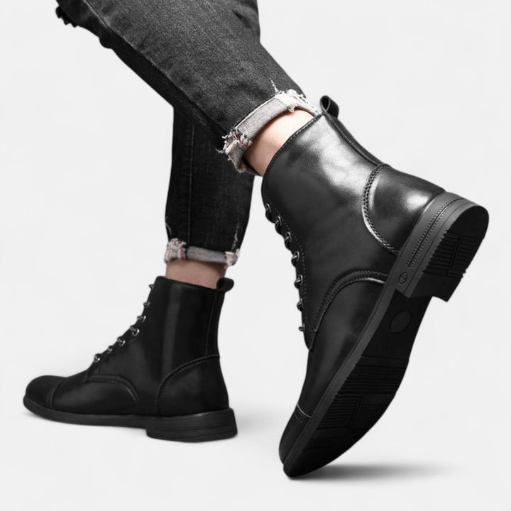 SVEA | Elegante Herrenstiefel aus Kunstleder