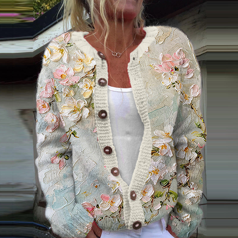 Jane | Vintage Floral Cardigan