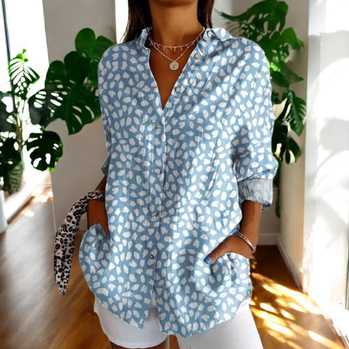 SVEA | Stilvolle Blumenbluse