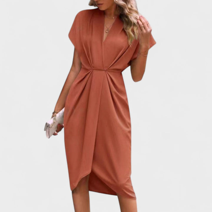 Tiana - Elegant Midi Dress