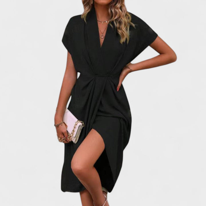 Tiana - Elegant Midi Dress