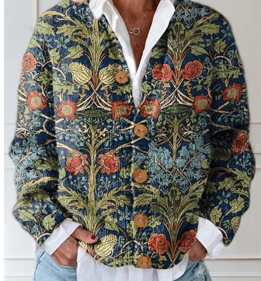 Jane | Vintage Floral Cardigan
