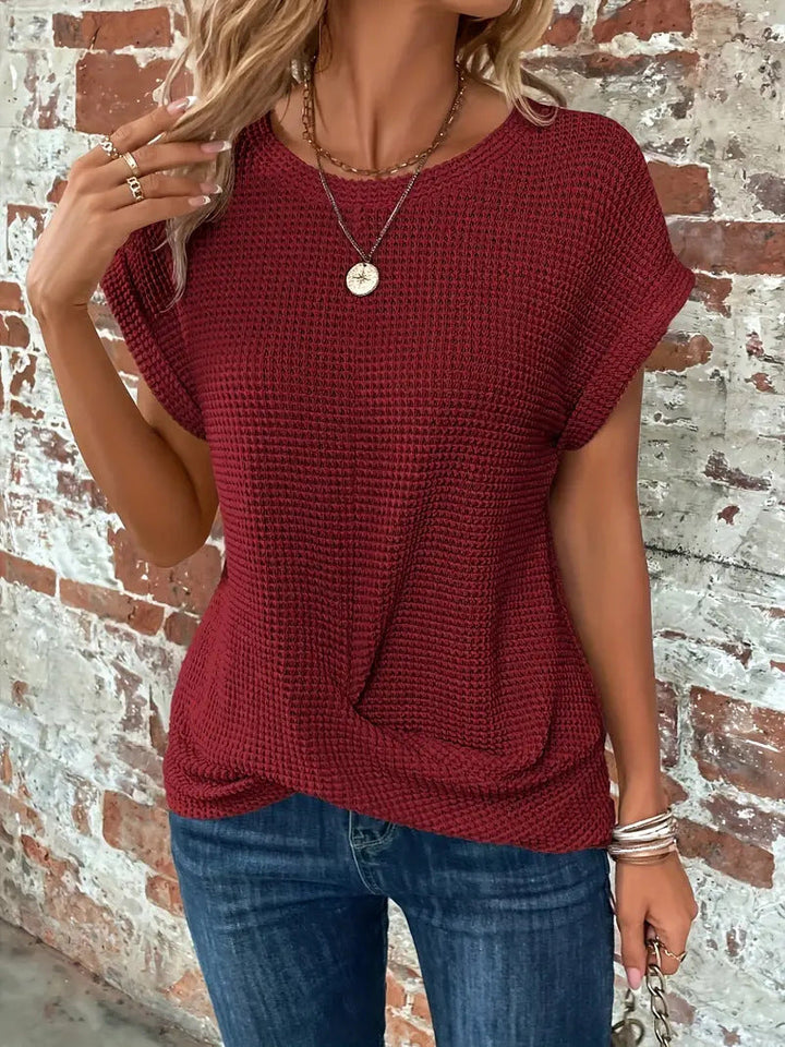 Jane | Casual Waffle-Knit Shirt