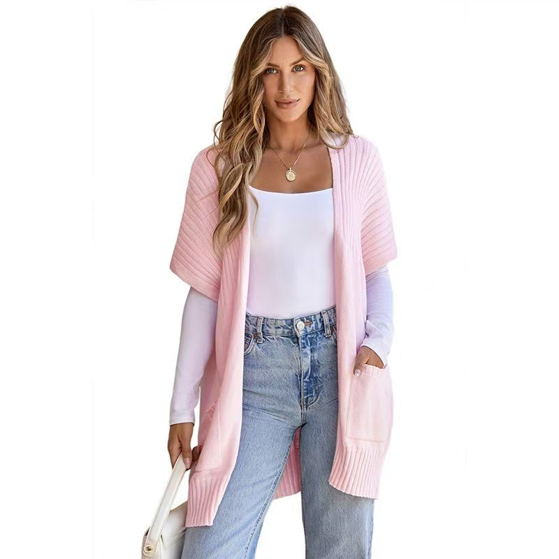 SVEA | Cameron Leichter Strick-Cardigan mit Offener Front