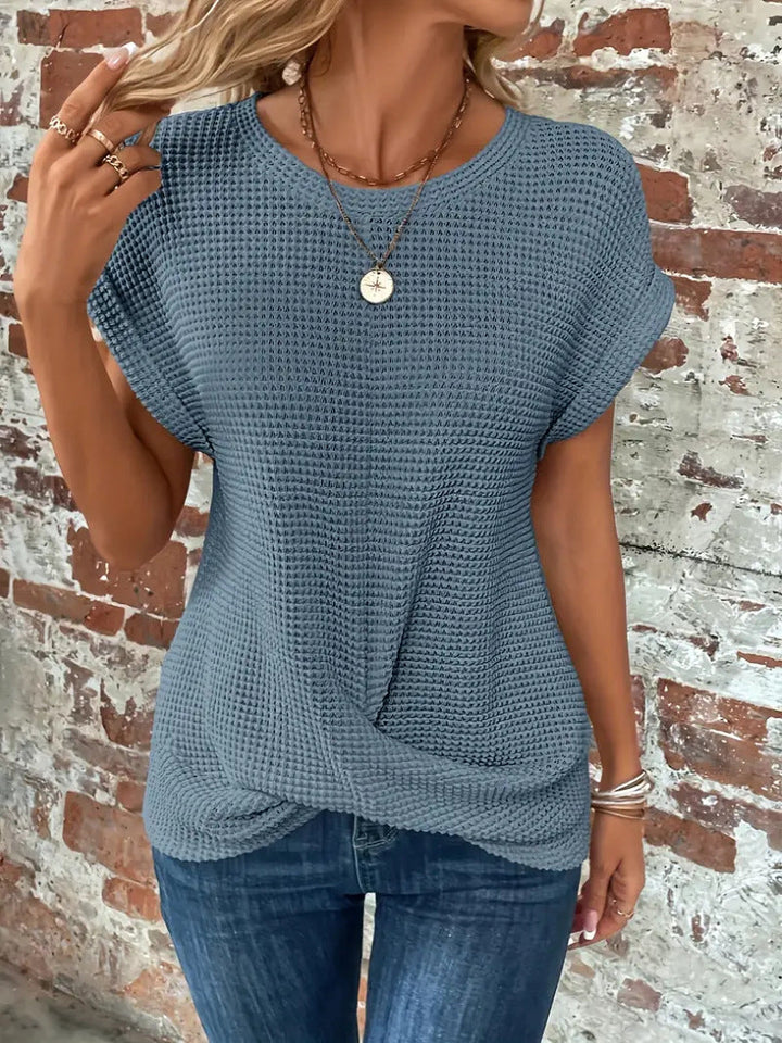 Jane | Casual Waffle-Knit Shirt
