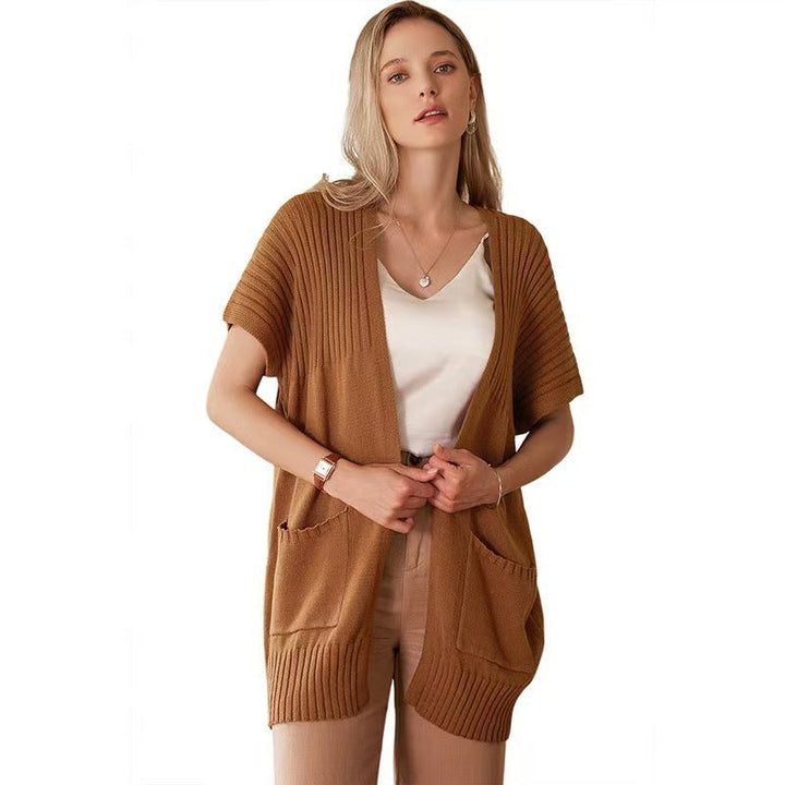 SVEA | Cameron Leichter Strick-Cardigan mit Offener Front