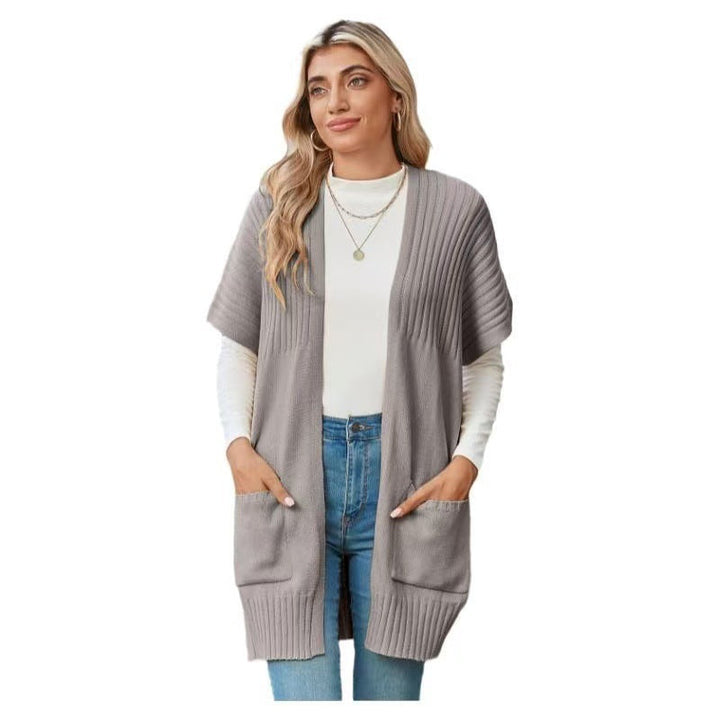 SVEA | Cameron Leichter Strick-Cardigan mit Offener Front