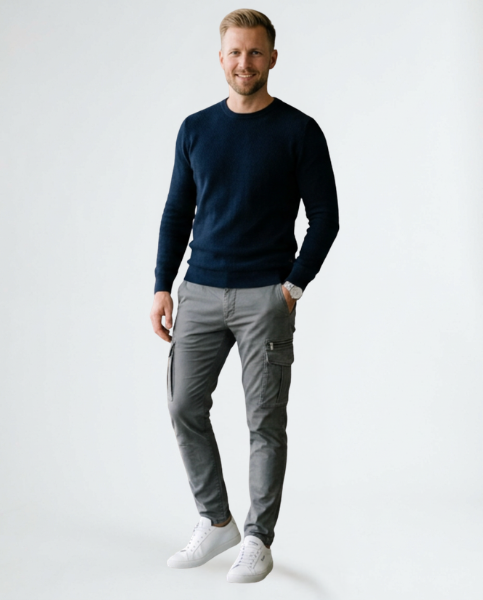 SVEA | Premium Herren Cargo Stretchhose