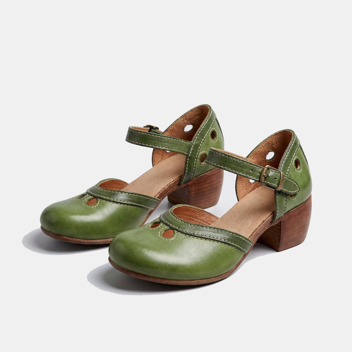 Laisy - Orthopaedic Sandals with Low Heel