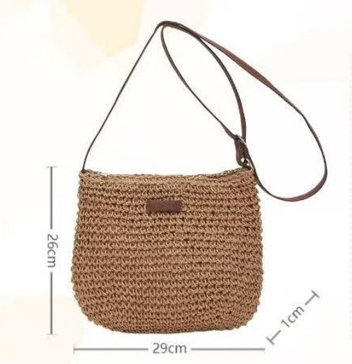 SVEA | Kathy Elegante Geflochtene Tasche
