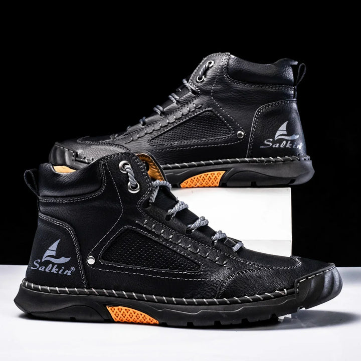 SVEA | St. Moritz Leder High Top Schuhe