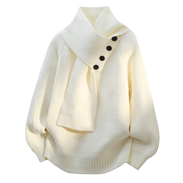 Jane | Cozy Shawl-Collar Sweater