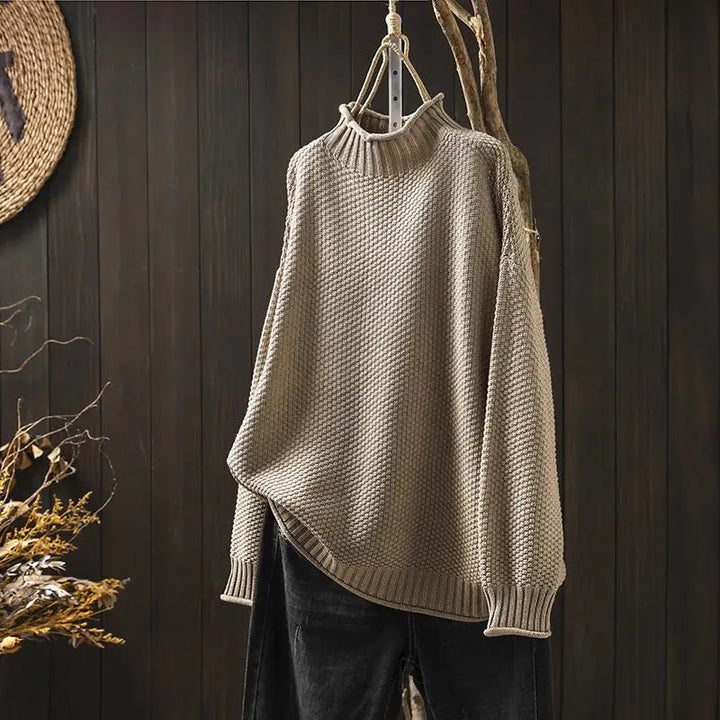 Jane | Knit Turtleneck Sweater