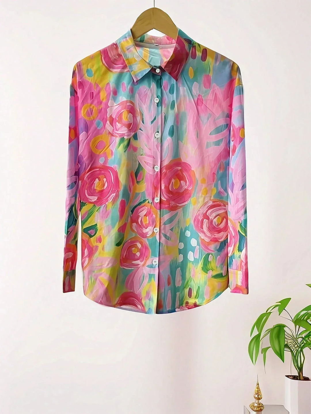SVEA | Bunte Musterbluse
