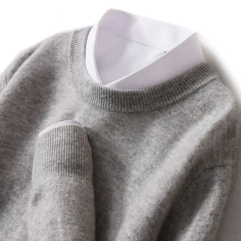Jane | Merino Wool Crew Neck Sweater