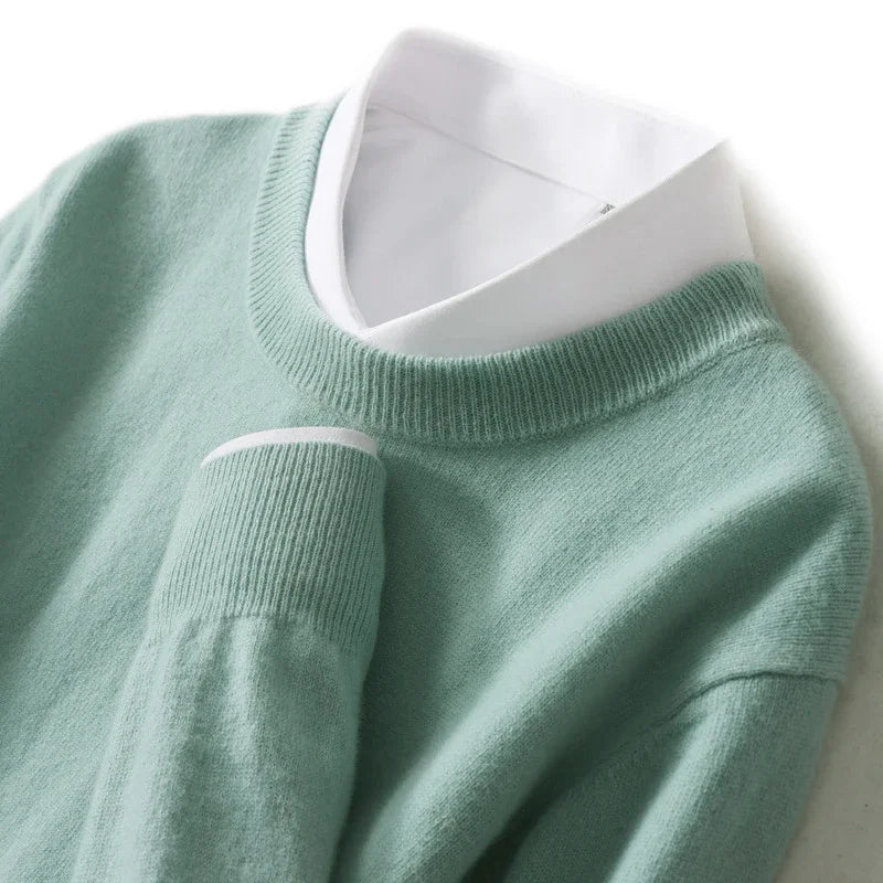Jane | Merino Wool Crew Neck Sweater