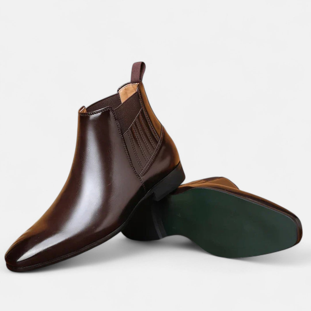 SVEA | Elegante Herren-Stiefeletten aus hochwertigem Kunstleder