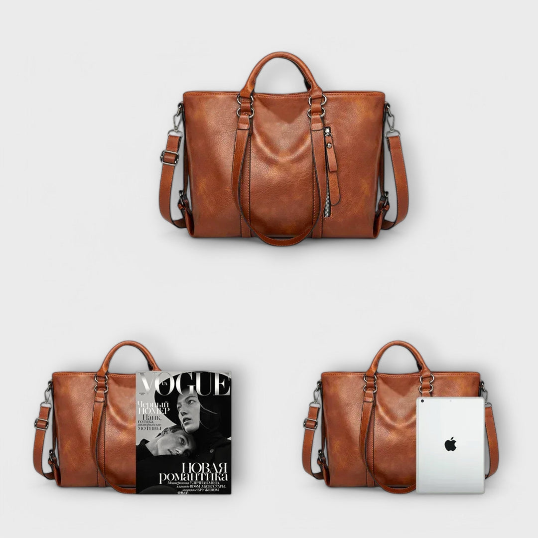 SVEA | Olivia Große Lederhandtasche