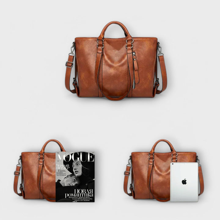 SVEA | Olivia Große Lederhandtasche
