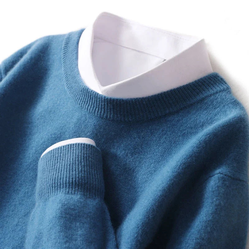 Jane | Merino Wool Crew Neck Sweater