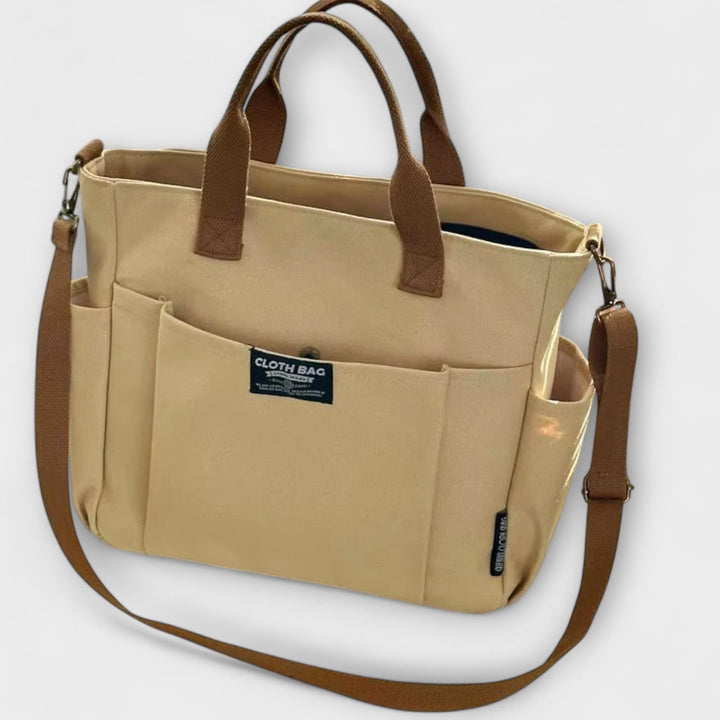 SVEA | Olivia Minimalistische Canvas-Tasche