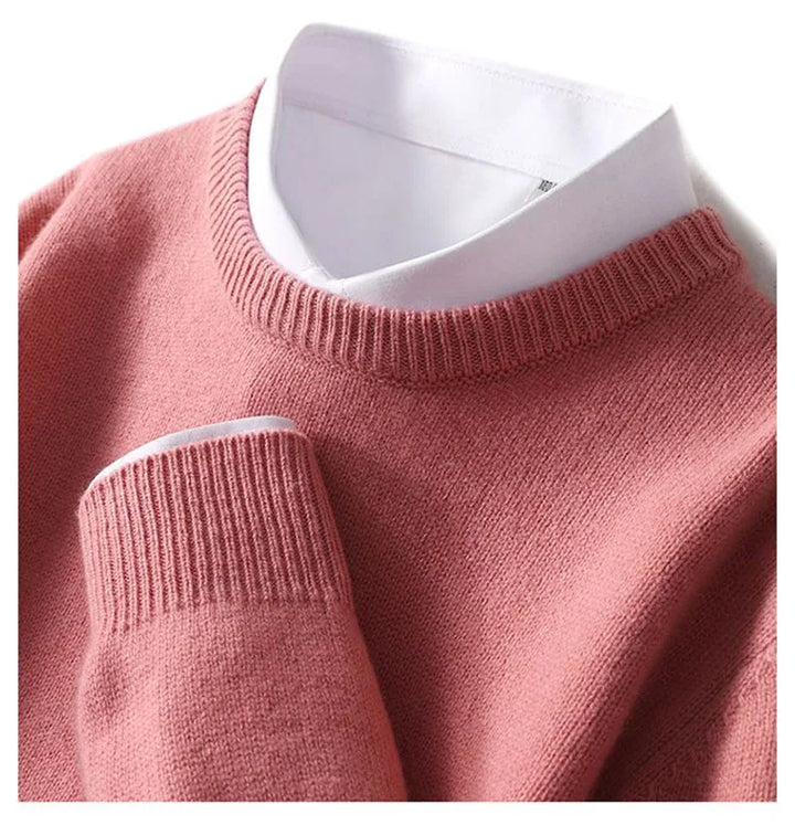 Jane | Merino Wool Crew Neck Sweater