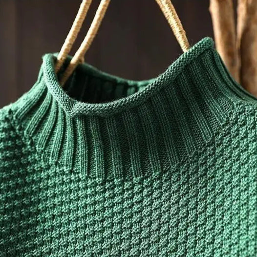Jane | Knit Turtleneck Sweater