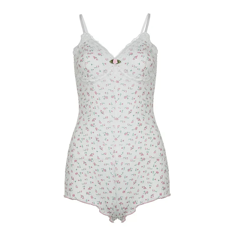 JOY™ – Dreamy Floral Sleeveless Bodysuit