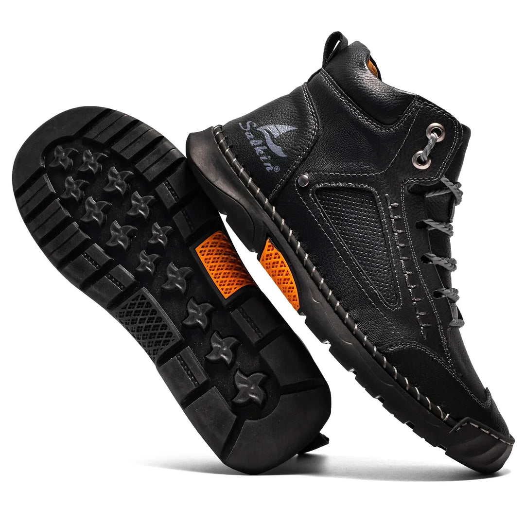 SVEA | St. Moritz Leder High Top Schuhe