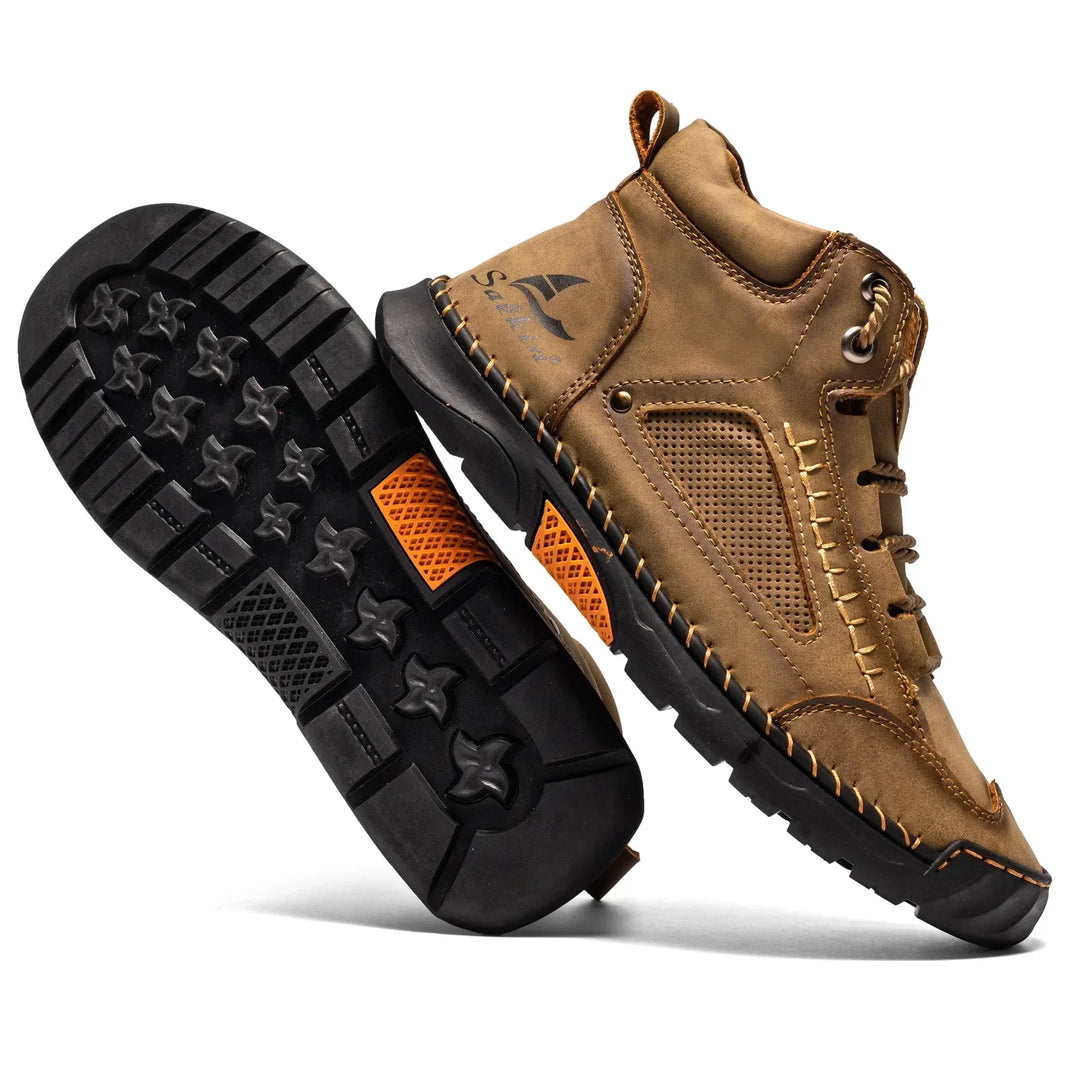 SVEA | St. Moritz Leder High Top Schuhe