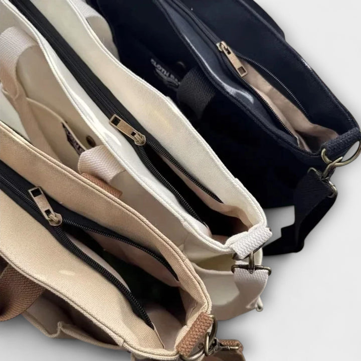 SVEA | Olivia Minimalistische Canvas-Tasche