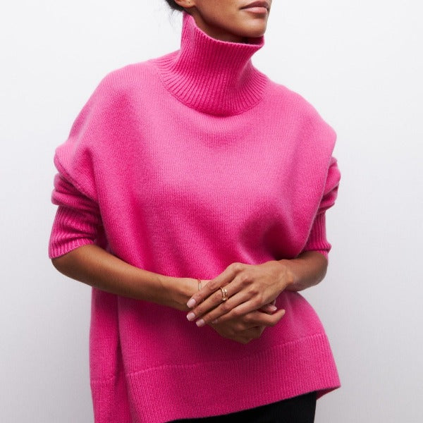 Jane | High-Quality Cashmere Turtleneck Sweater