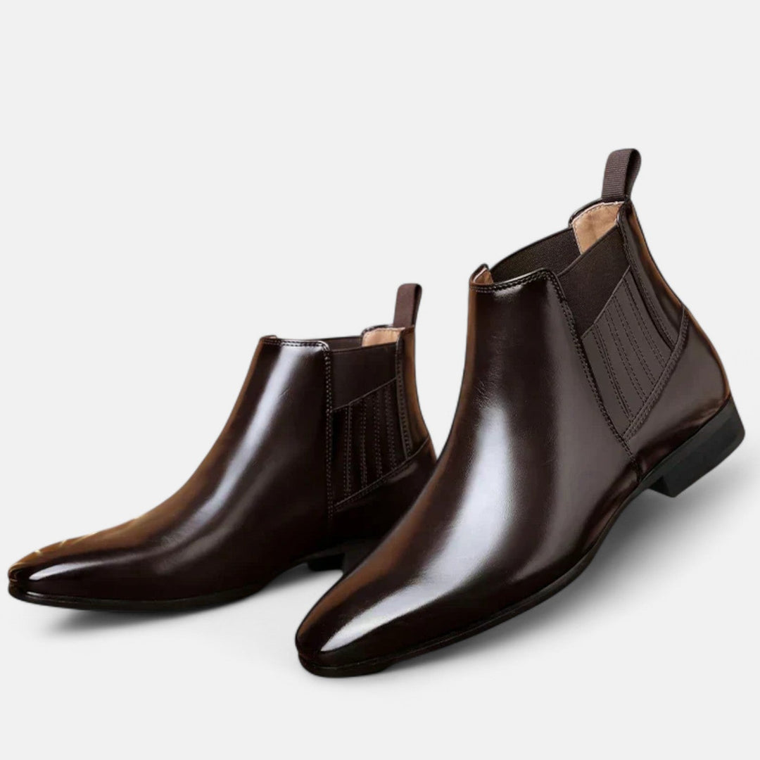 SVEA | Elegante Herren-Stiefeletten aus hochwertigem Kunstleder