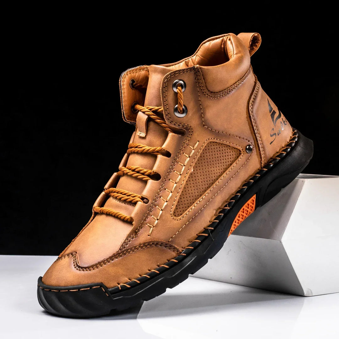 SVEA | St. Moritz Leder High Top Schuhe